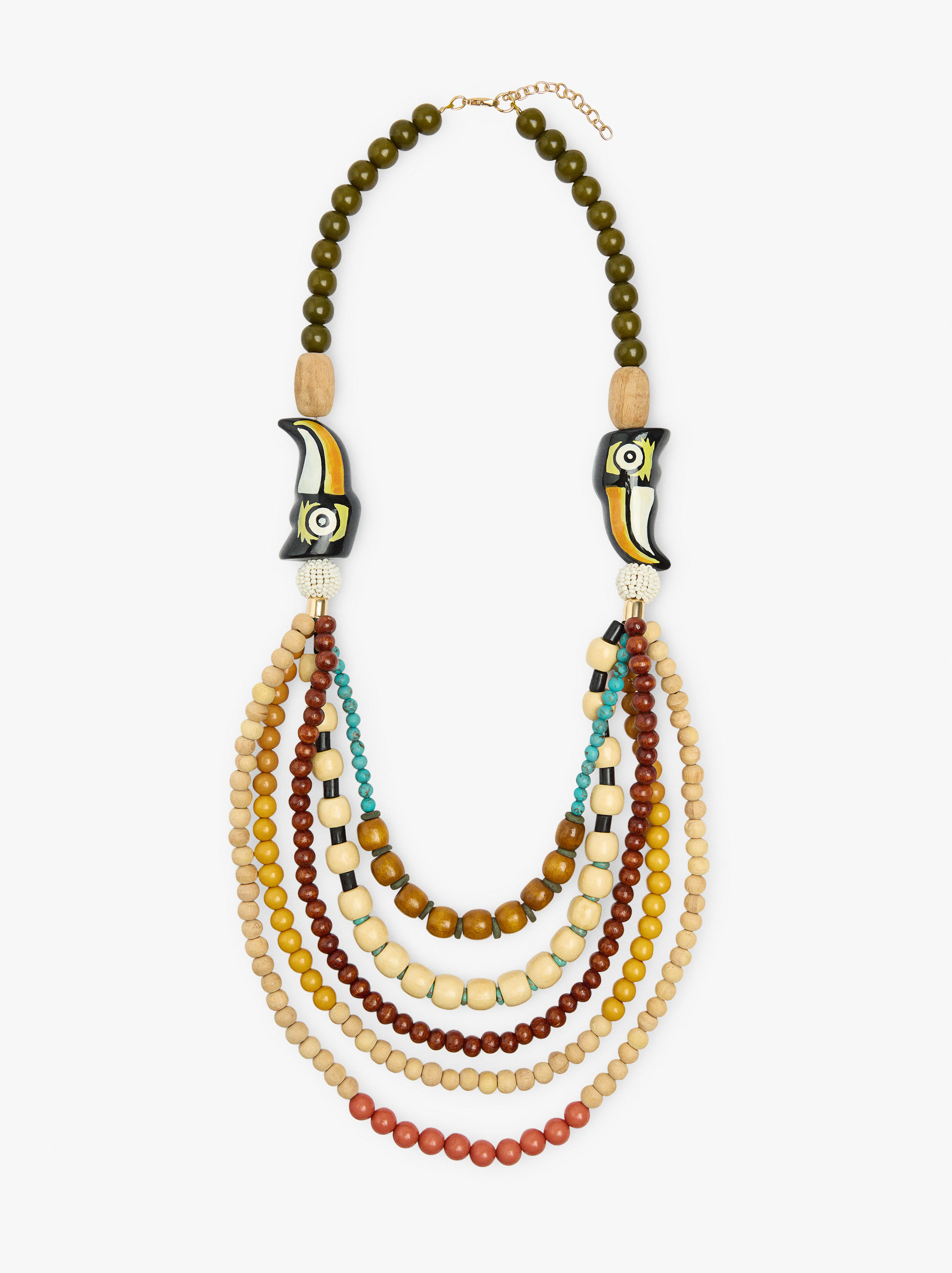 Wood Bead Necklace