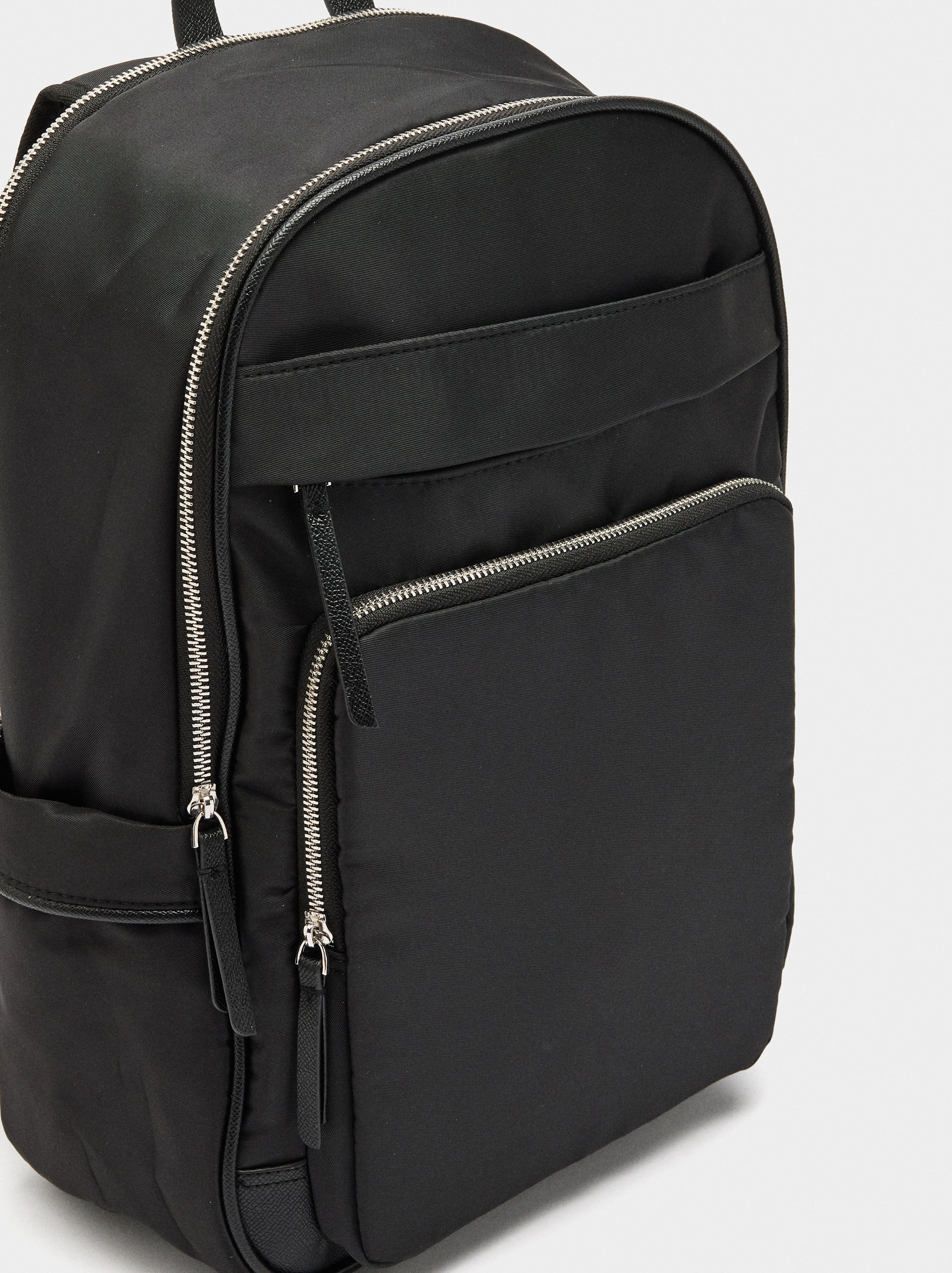 15" Portable Nylon Carry-On Backpack