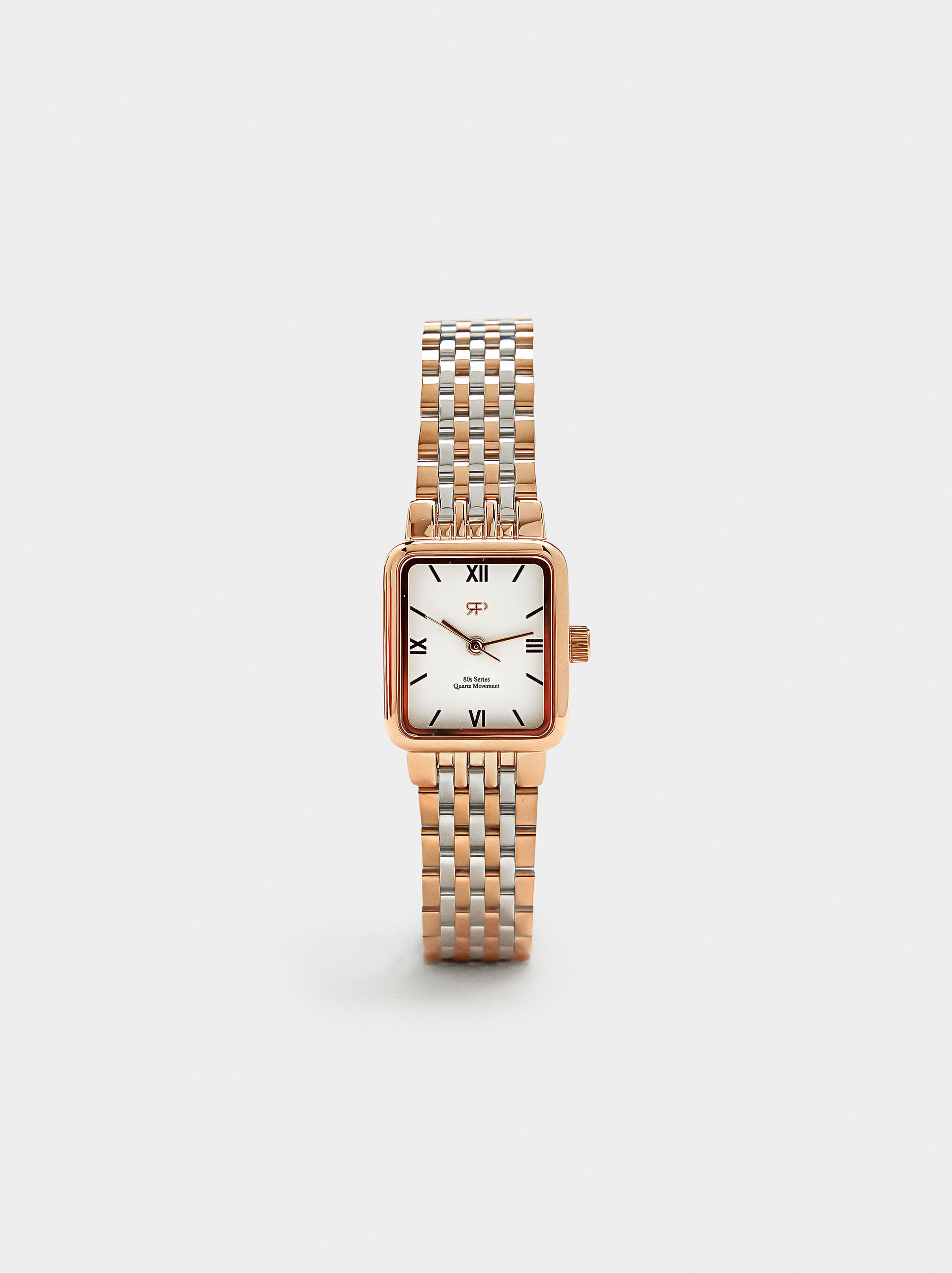 Square Watch Stainless Steel Bracelet