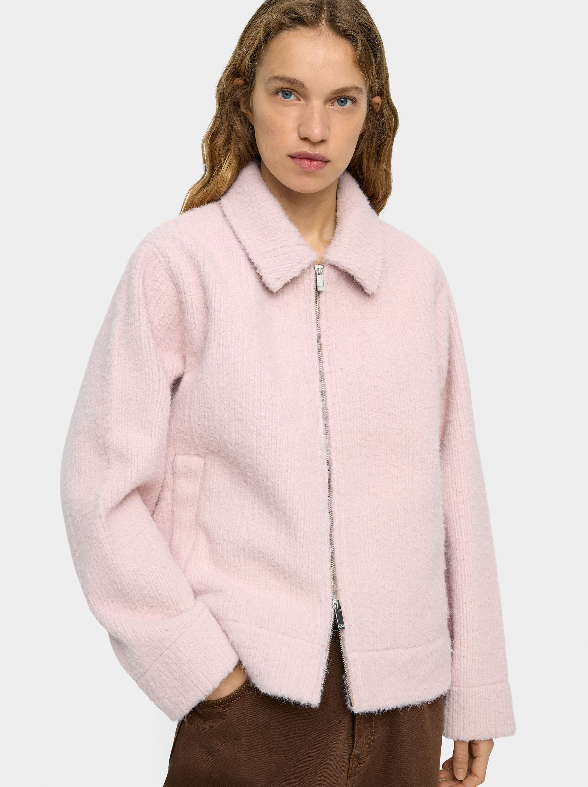 Textured Scratched Jacket