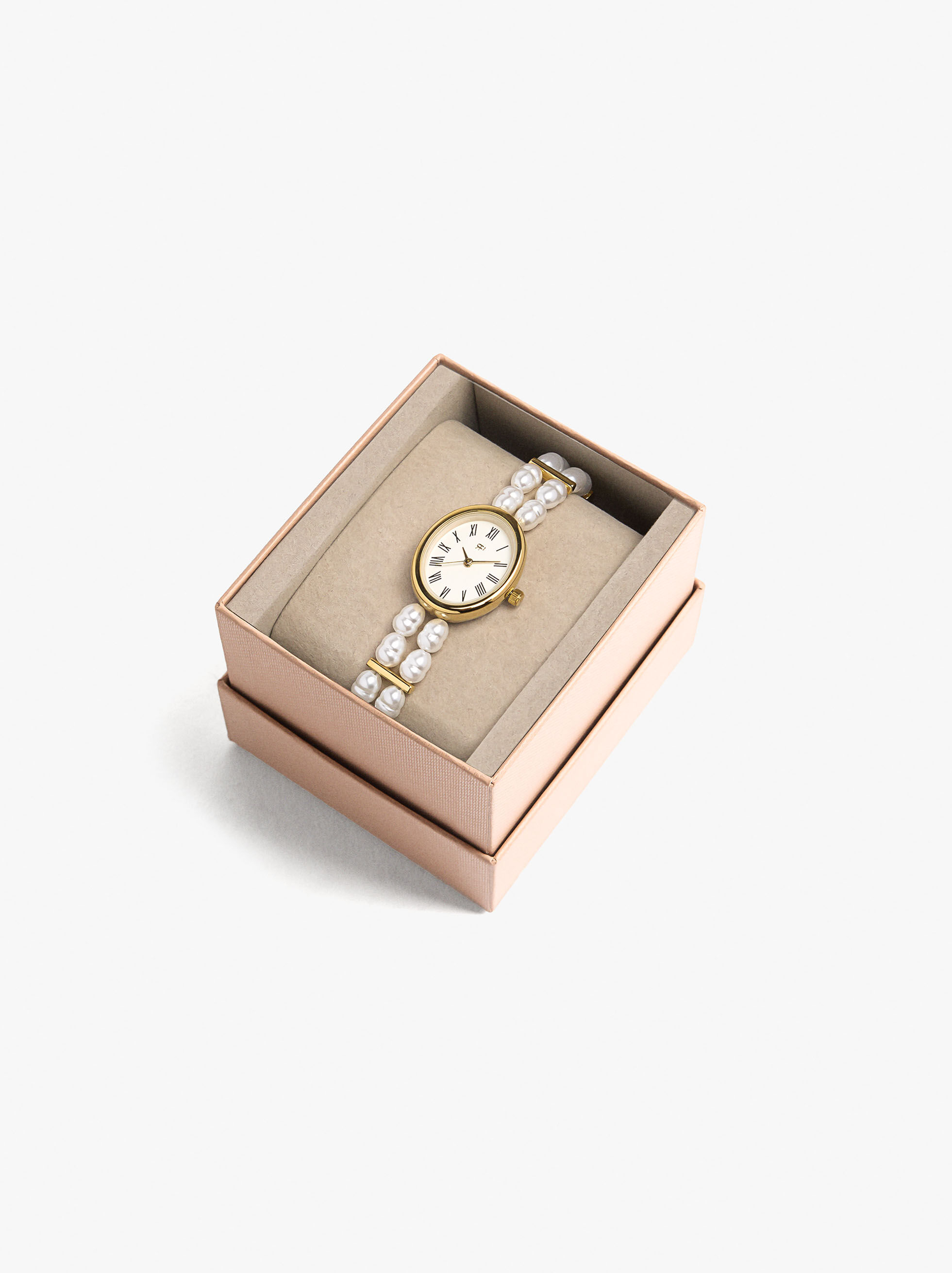 Pearl Multi-Strap Watch