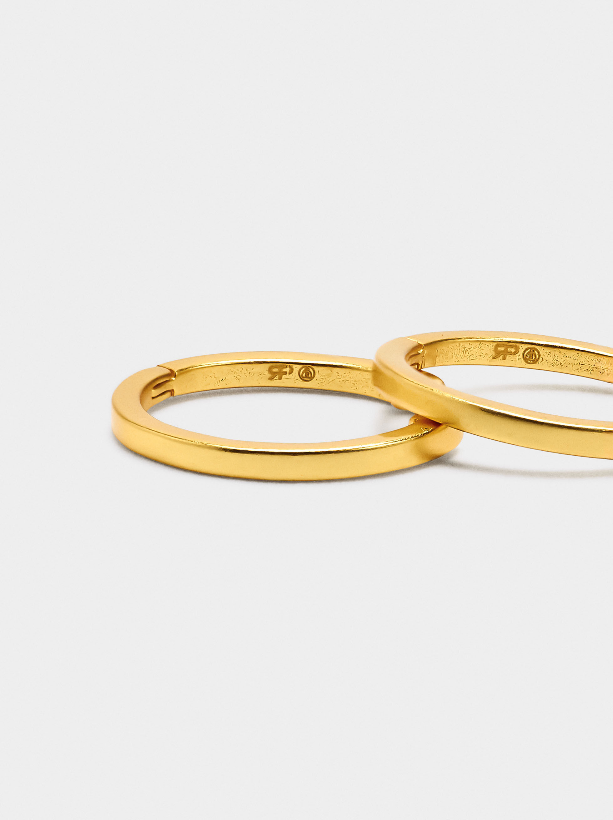 Flat Rings - 925 Sterling Silver