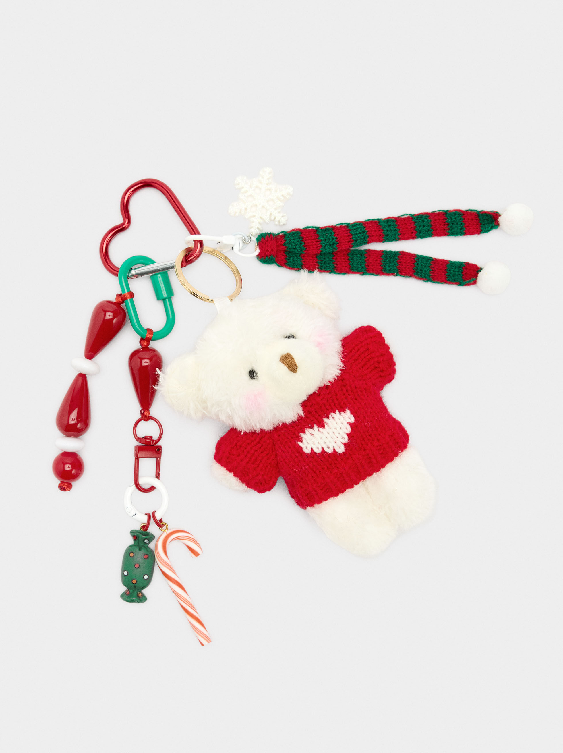 Christmas Charm Keychain - The Bear Collection