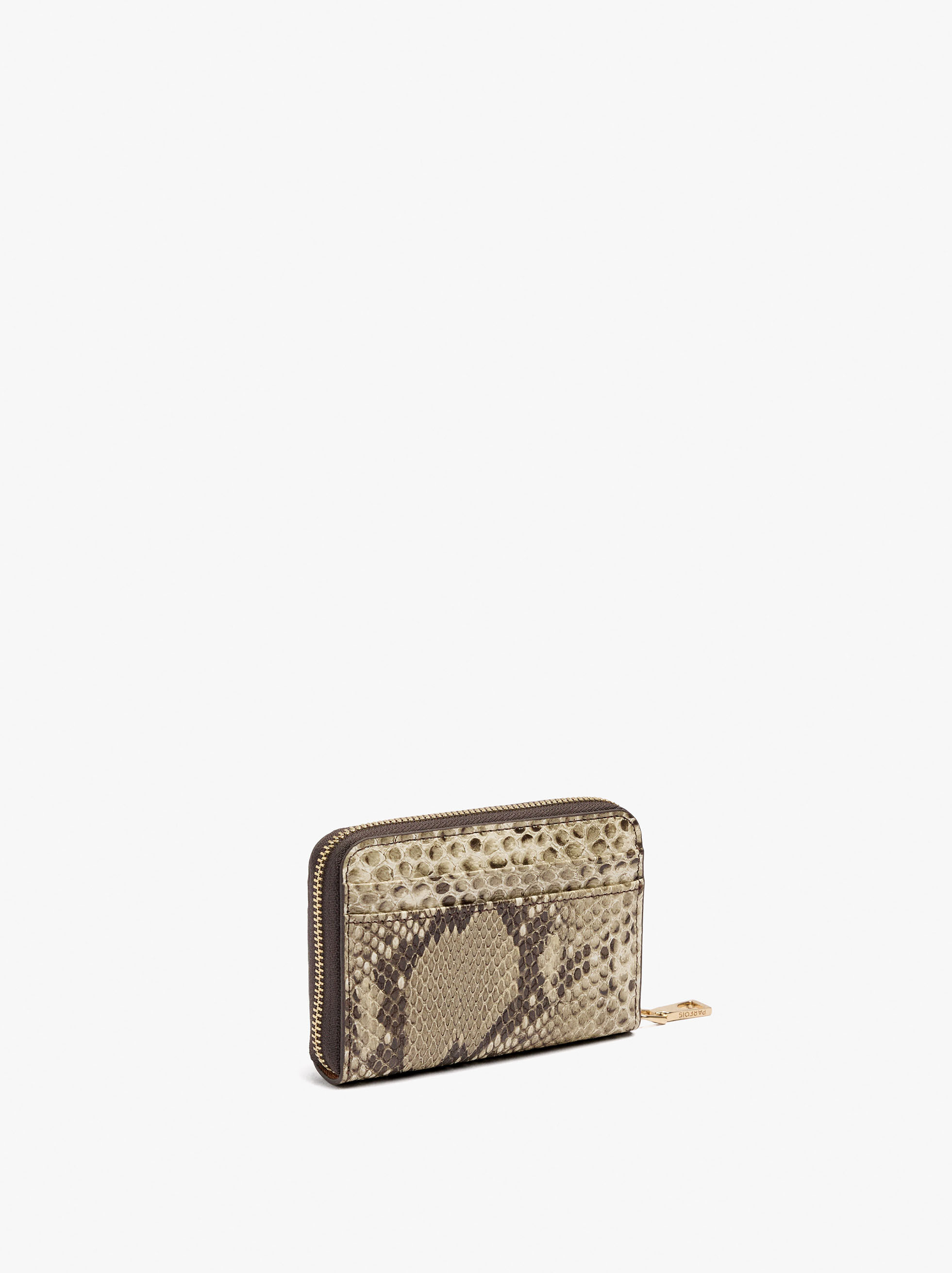 Basic animal-print coin purse