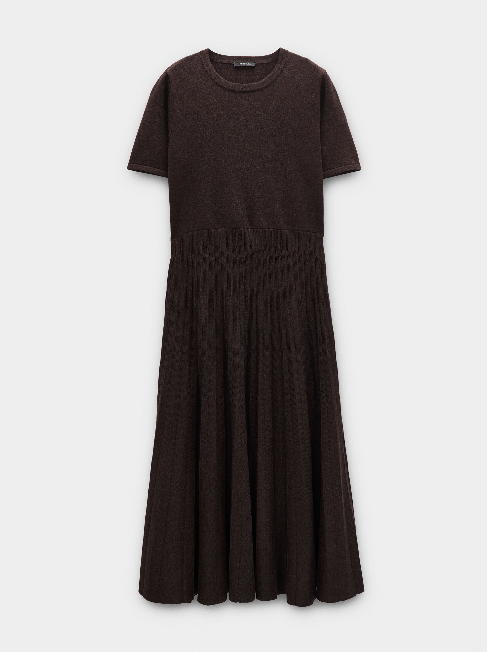 Knit midi dress