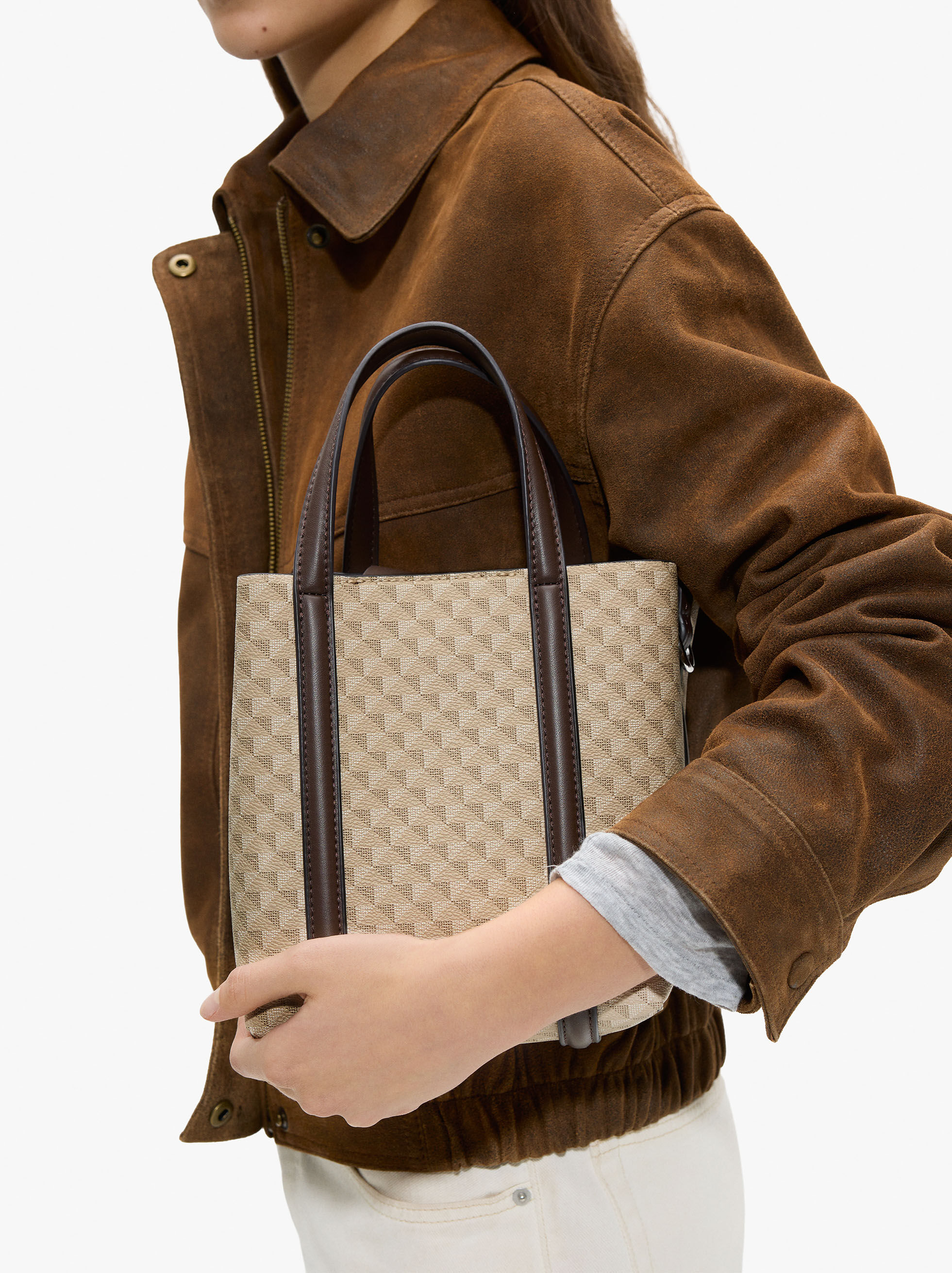 Printed tote bag