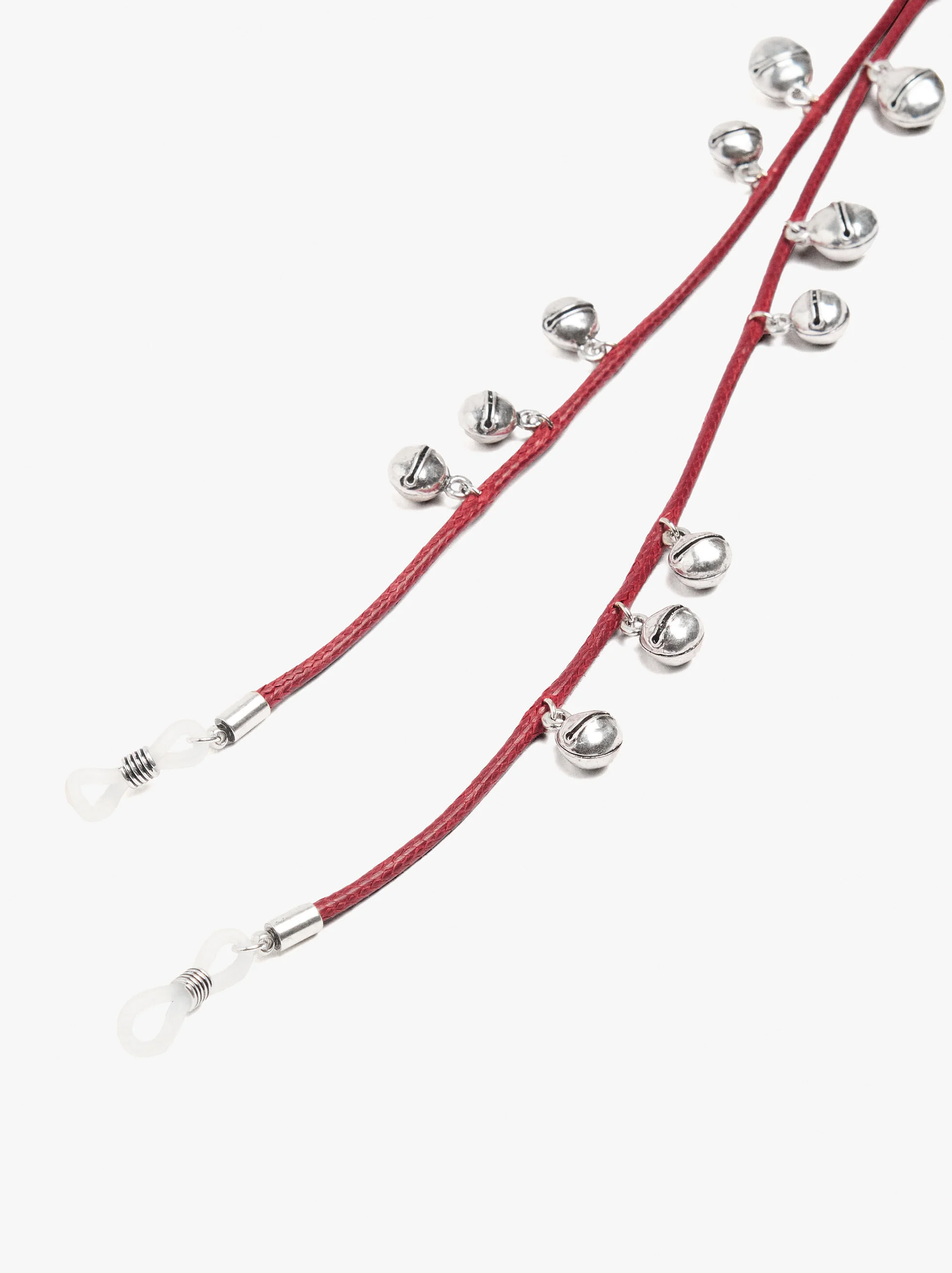 Glasses strap with jingles