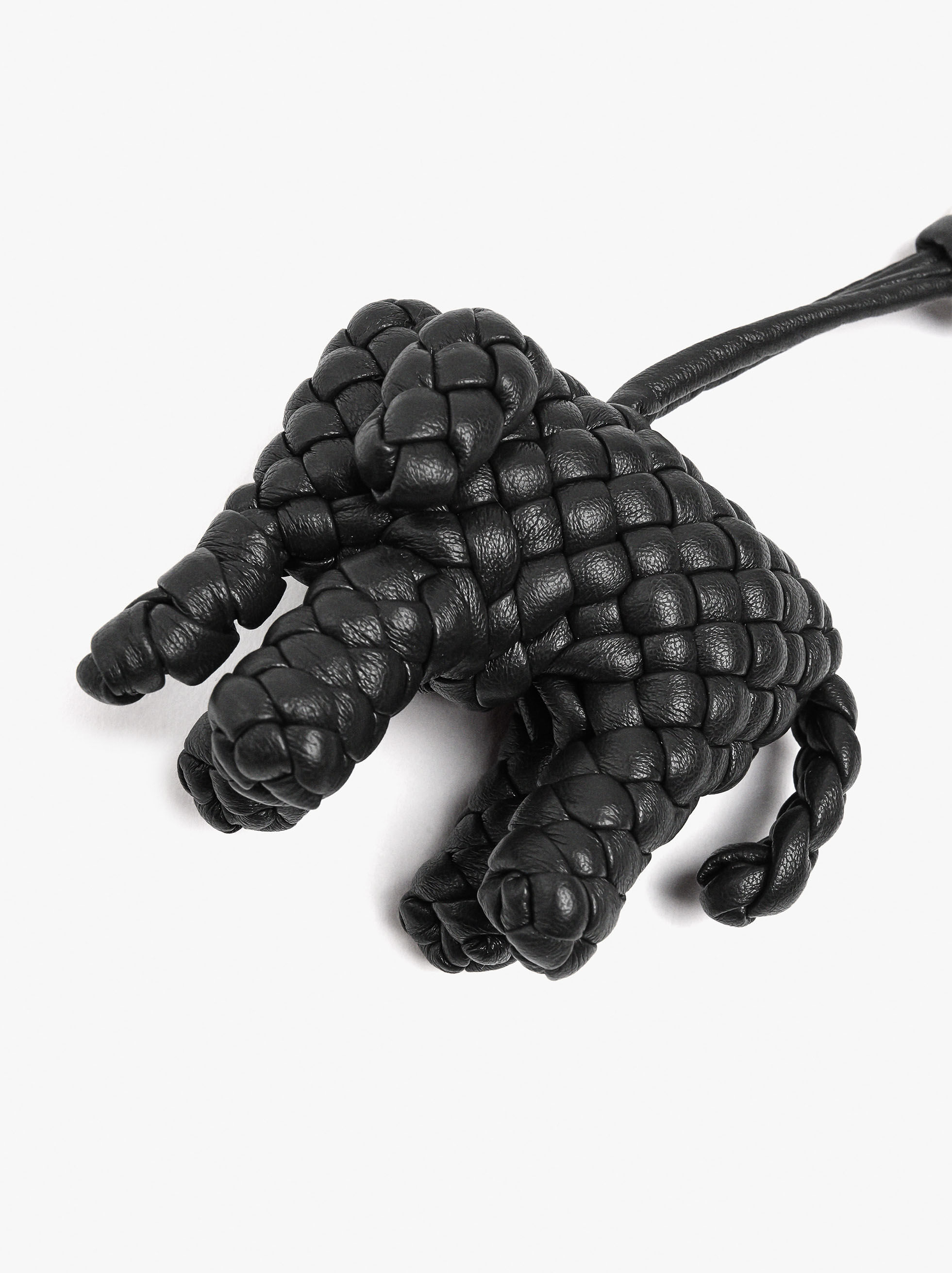 Elephant charm keychain