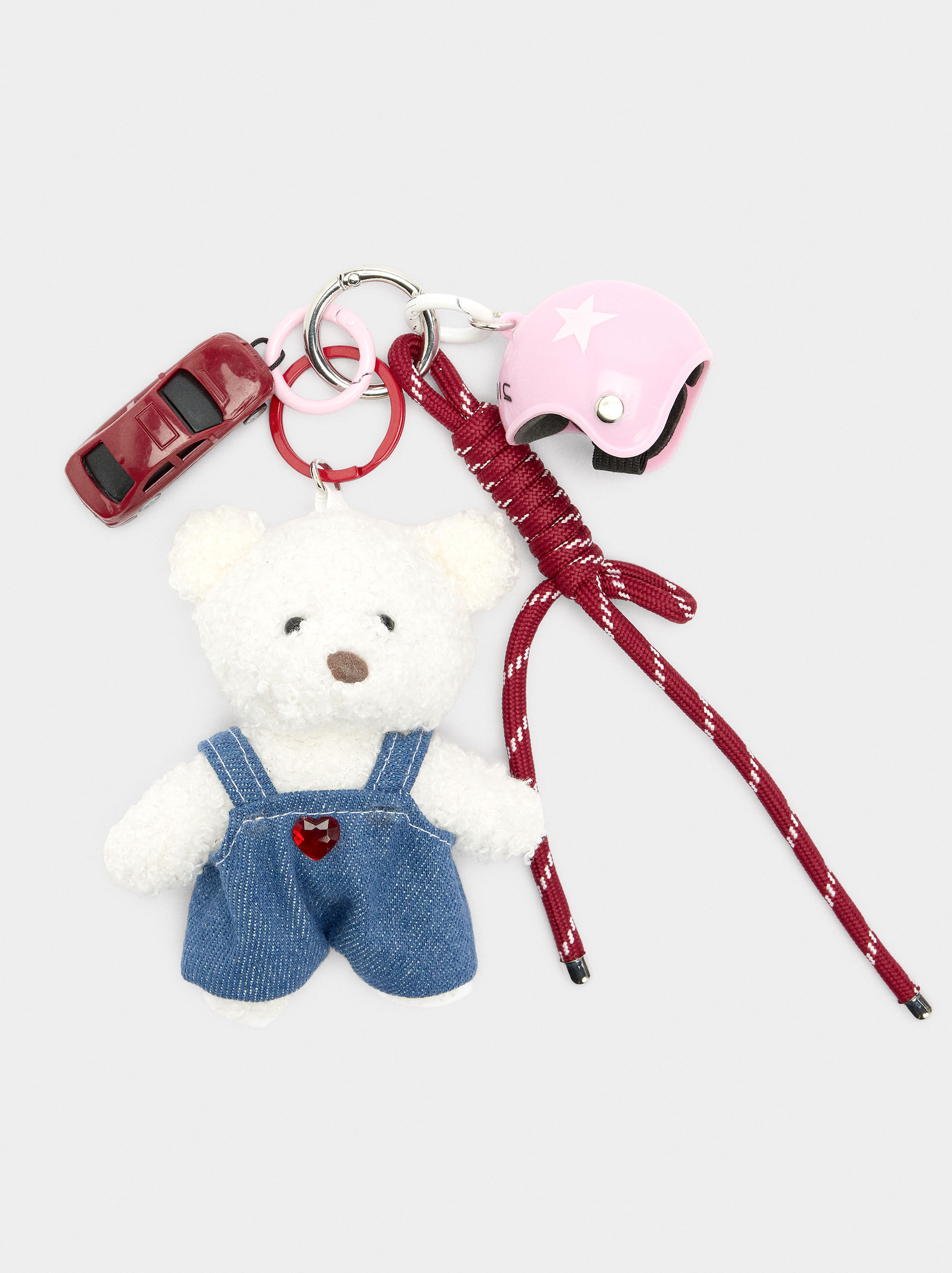 F1GIRLIE Charm Keychain - The Bear Collection