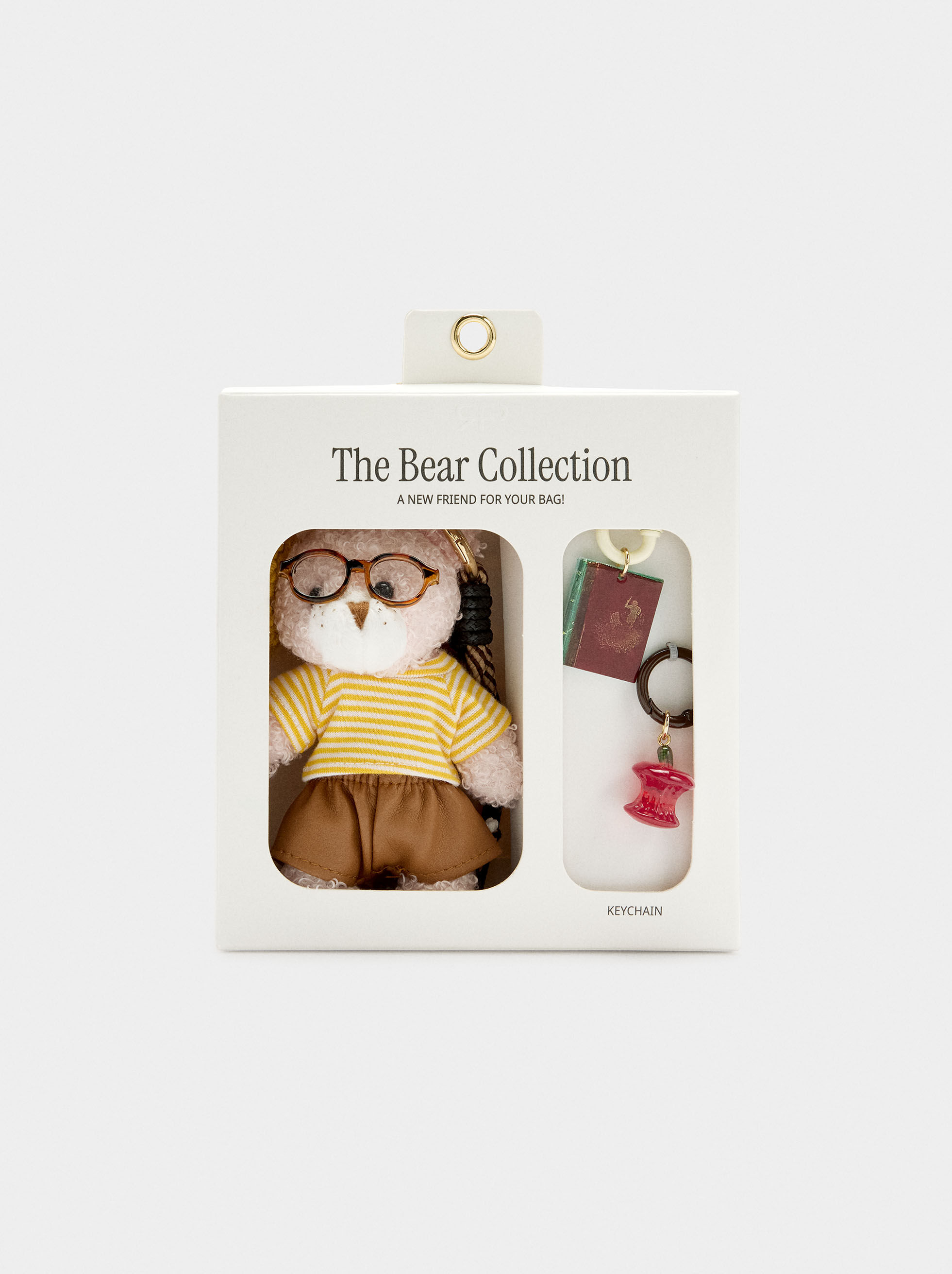 Keychain Charm INTELECTUAL - The Bear Collection