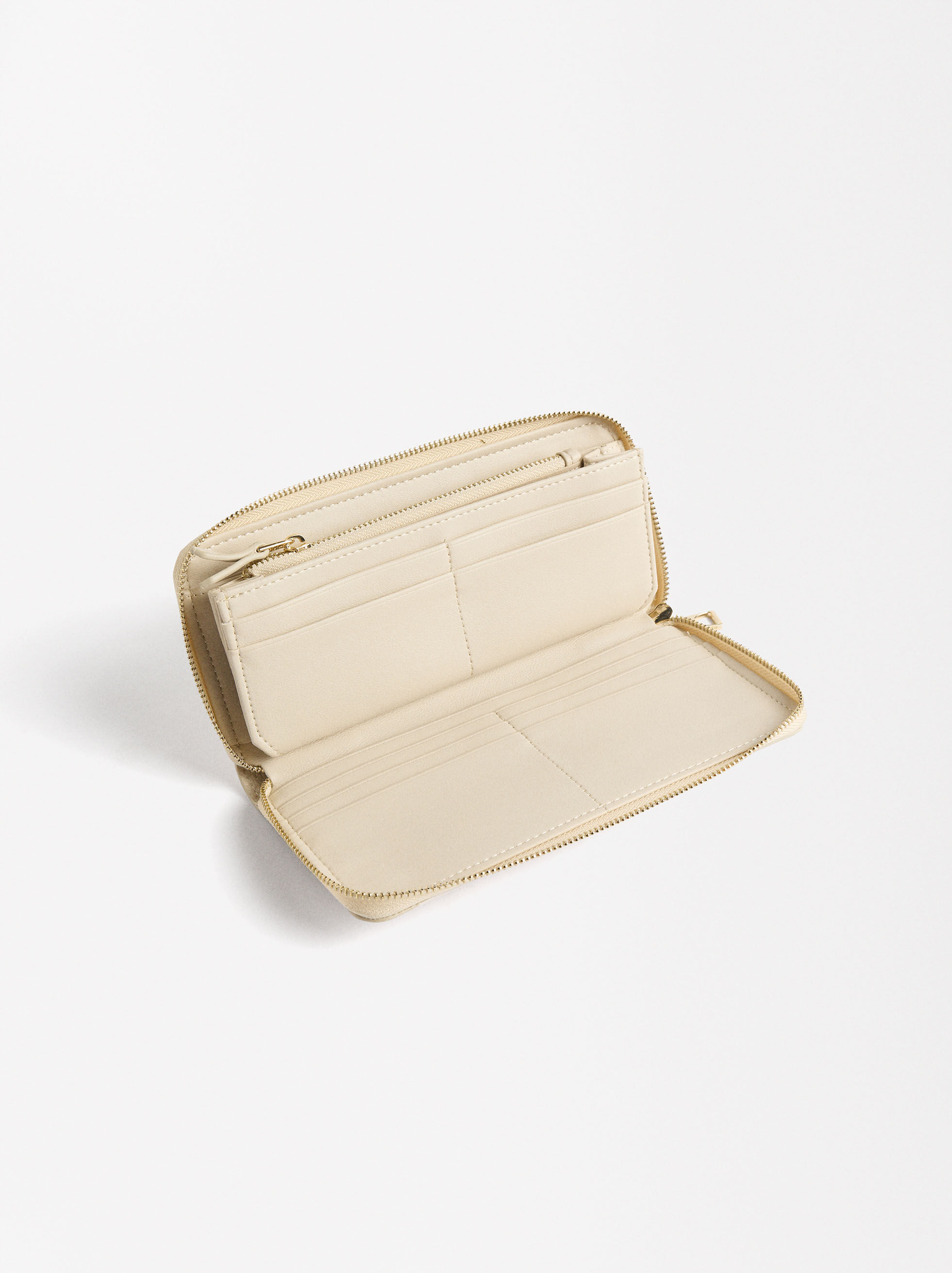 Coin purse with zipper