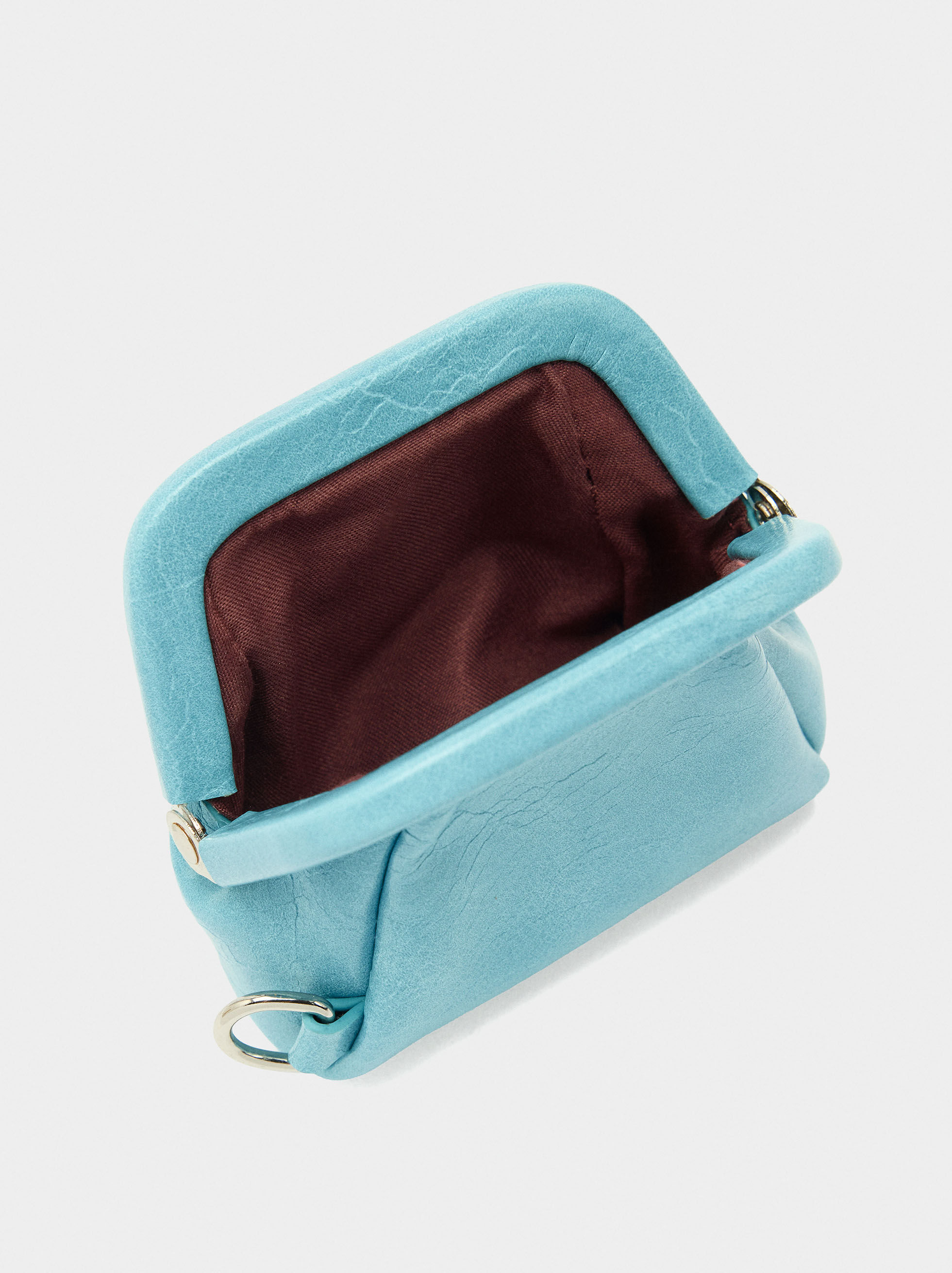 Cracked Effect Coin Purse