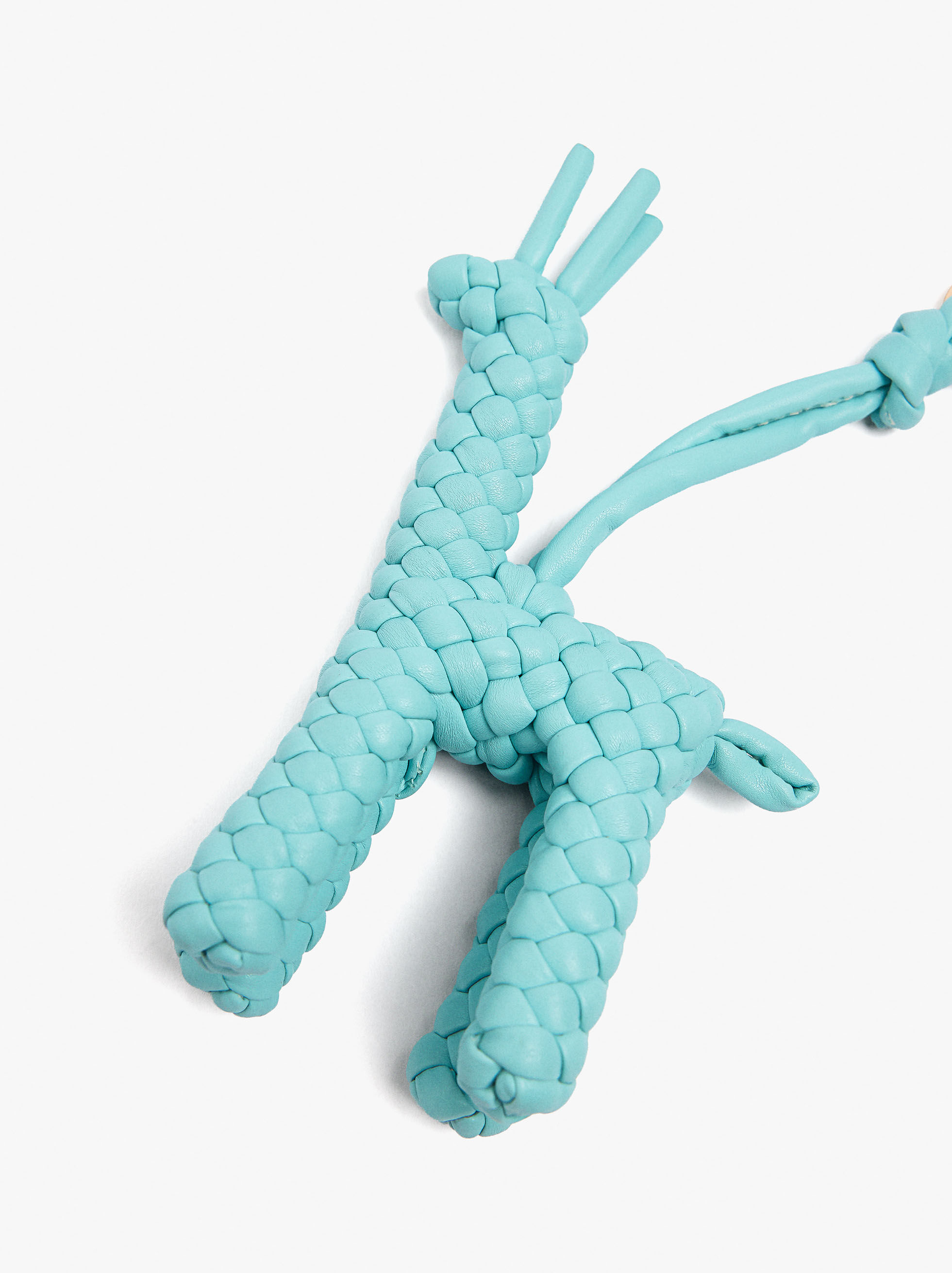 Giraffe charm keychain