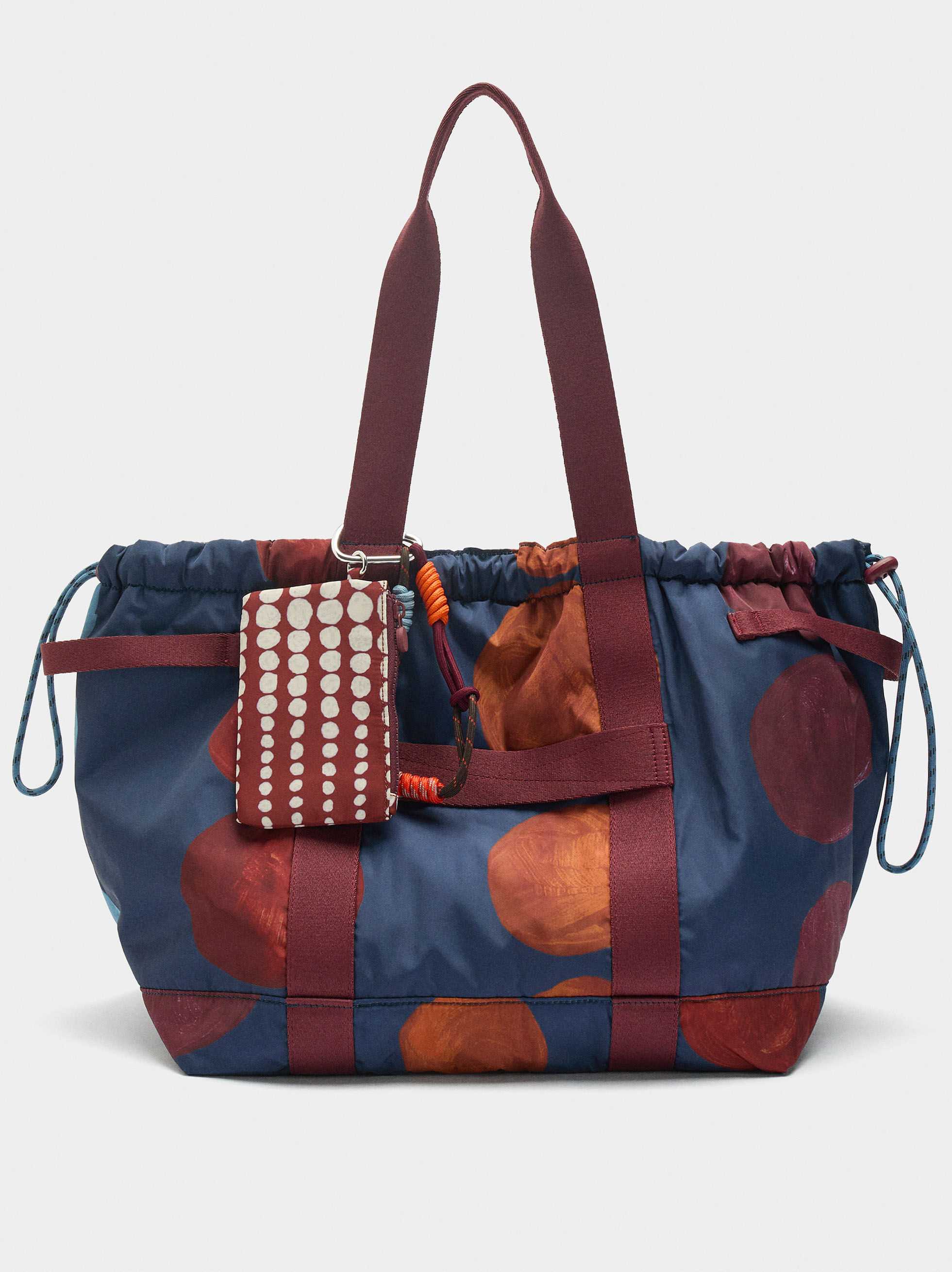 Reversible Nylon Weekend Bag